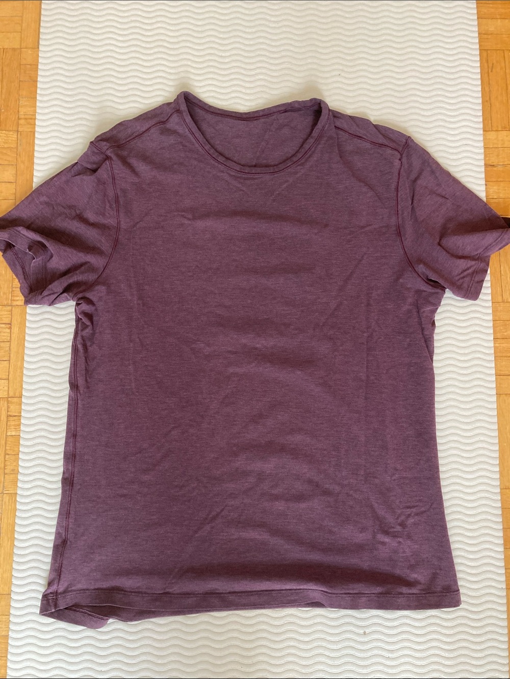 lululemon athletica Short Sleeve Crew Tee in Plum